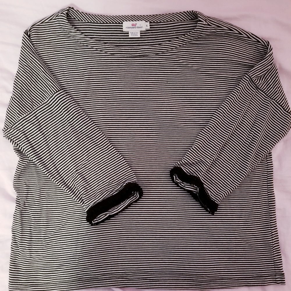 Vineyard Vines 3/4 Sleeve Striped Shirt